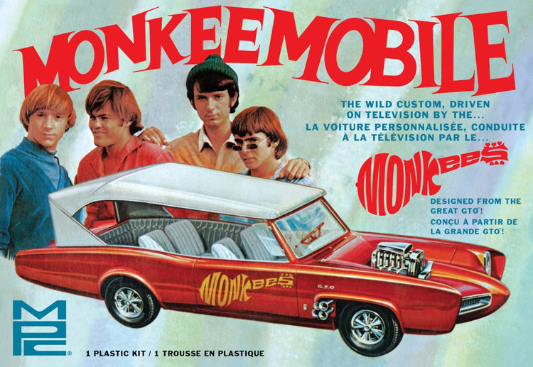 MPC by Round 2 1/25 Monkeemobile TV Car
