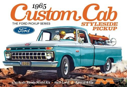 Moebius Model 1/25 1965 Ford Custom Cab Styleside Pickup