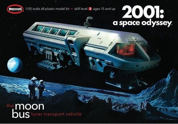 Moebius Models Inc 1:55 2001 Moon Bus