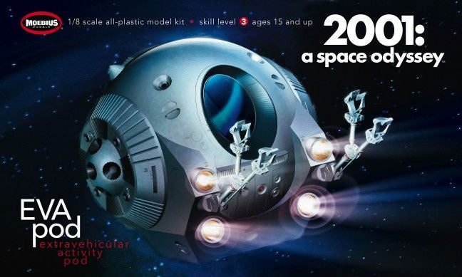 Moebius Model 1/8 2001 Space Odyssey EVA Pod