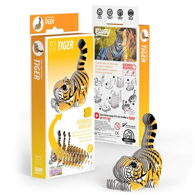Safari Eugy Tiger 3D Puzzle