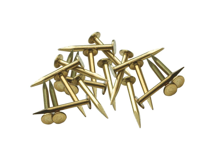 Peco Rail Nails - brass