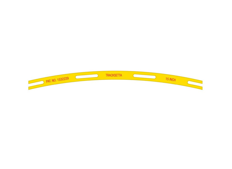 Peco N 15" Rad Template