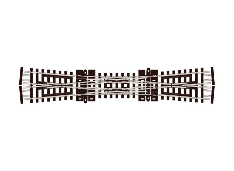 Peco N Streamline Double Slip - Code 55 - lnsulfrog