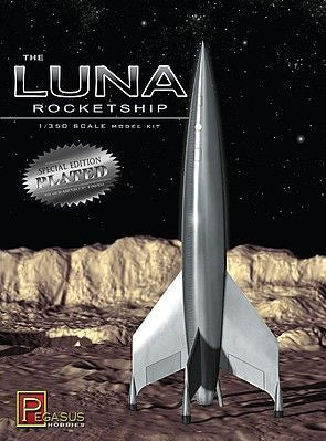 Pegasus Hobbies 1/350LUNA Rocketshp SLVR