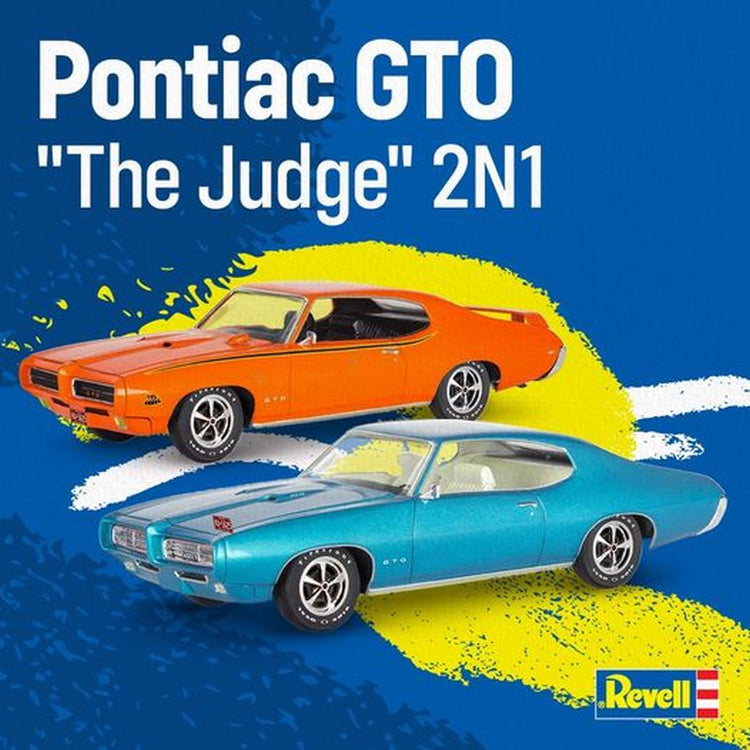 Revell 1/24 1969 Pontiac GTO Model Kit