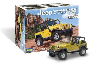 Revell Germany 1/25 Jeep Wrangler Rubicon Model Kit