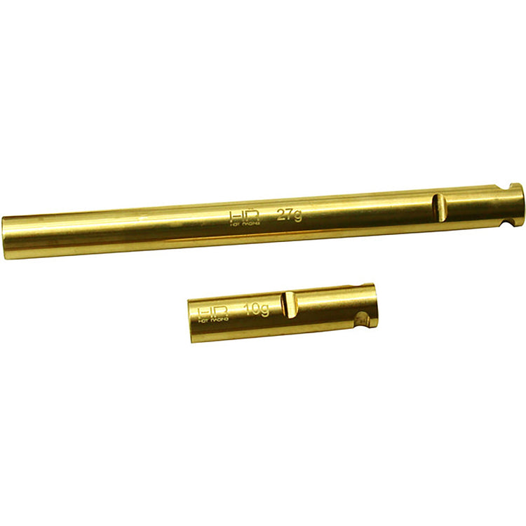 Hot Racing Brass Axle Tube Weights (2) - RYFT