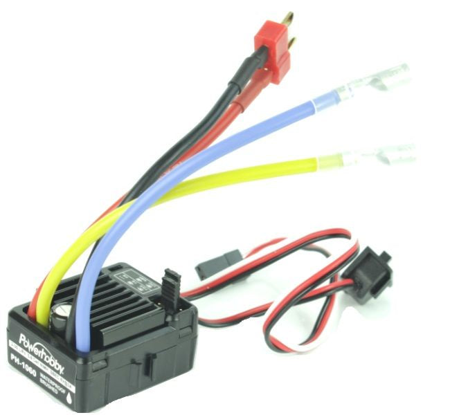 Power Hobby PH-1060 Waterproof Brushed Crawker ESC (2-3s)