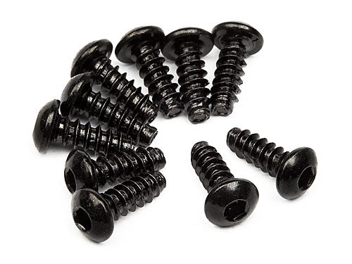 HPI Racing Tp. Button Head Screw M3X8mm (Hex Socket/10pcs)