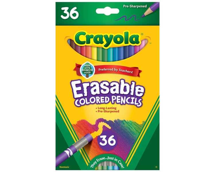 Crayola Erasable Colored Pencils (12)