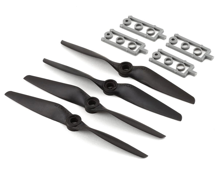 APC 5.5x4.5E MultiRotor 2 Blade Propeller Bundle (Black) (2CW/2CCW)