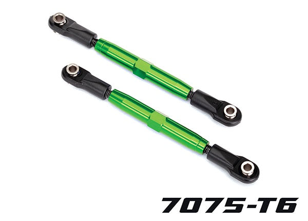 Traxxas TUBES Green Aluminum 73 mm Rear Camber Links (2)
