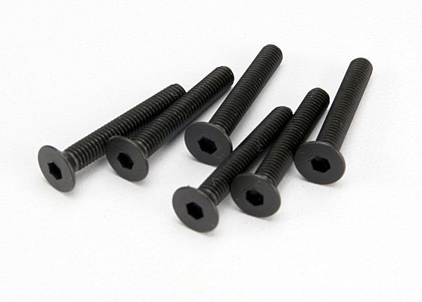 Traxxas Countersunk Machine Screws 3x20 mm (6) TRA4857