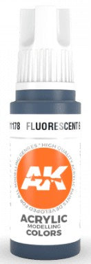 AK Interactive 3G Acrylic Fluorescent Blue 17ml