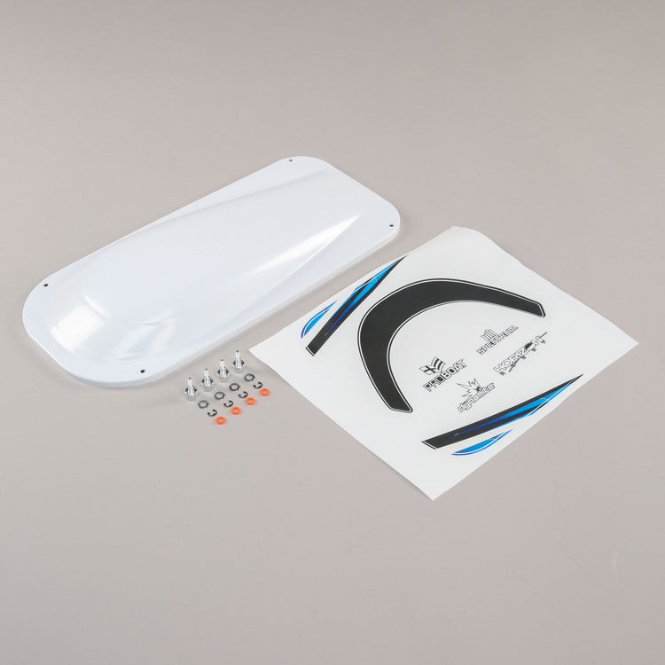 Pro Boat Canopy, White: Sonicwake 36