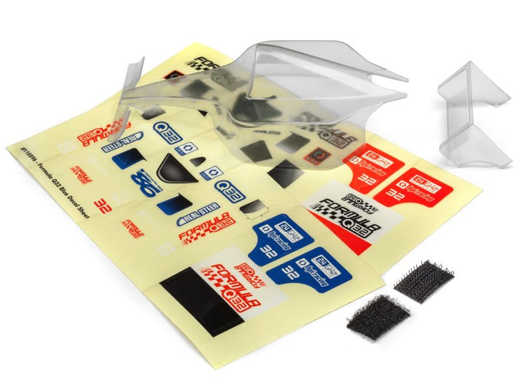 HPI Racing Formula Q32 Body And Wing Set (Clear)