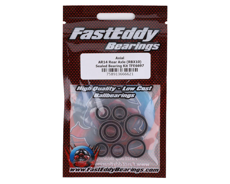 Fast Eddy Bearings Axial RBX10 AR14 Rear Axle Sealed Bearing Kit