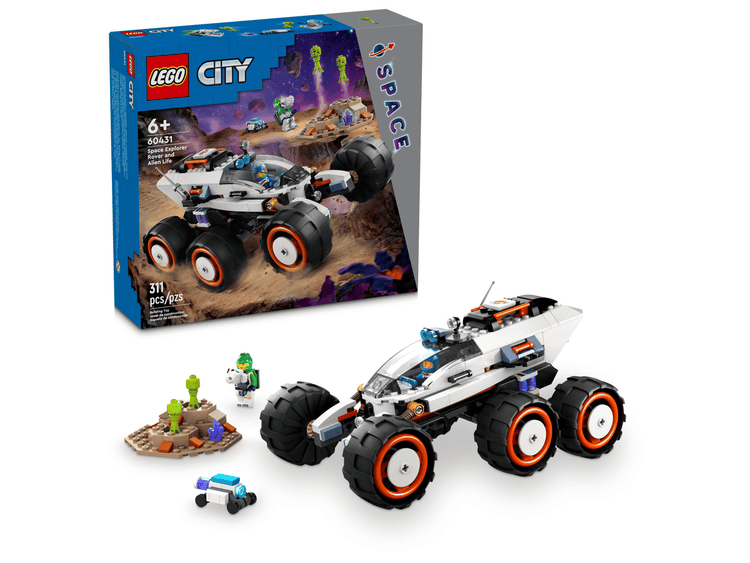 LEGO City Space Explorer Rover & Alien Life Set