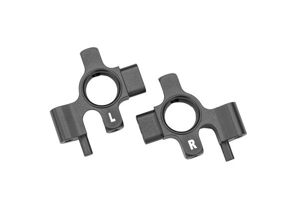 Traxxas Gray Aluminum Steering Blocks (L&R) TRA10537-GRAY