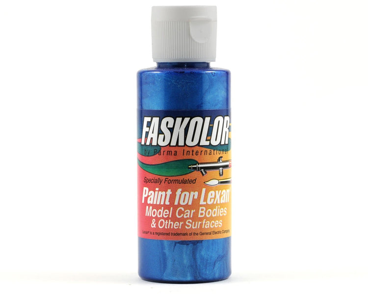 Parma PSE Faskolor Water Based Airbrush Paint (Faspearl Blue) (2oz)