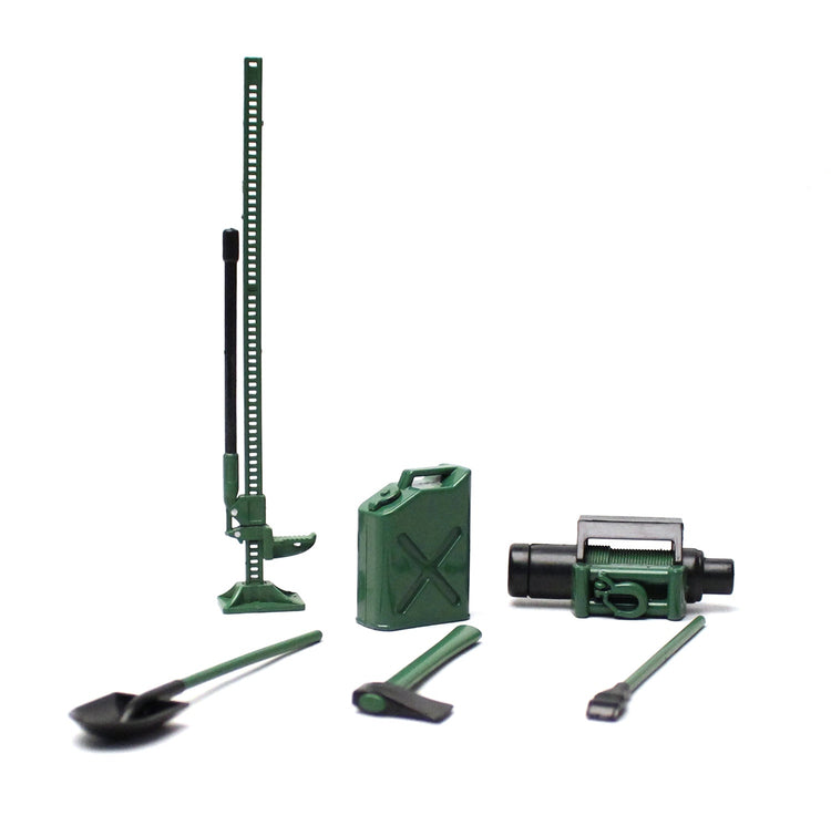 Racers Edge 1/10 Scaler Accessory Set (8pcs) - Green