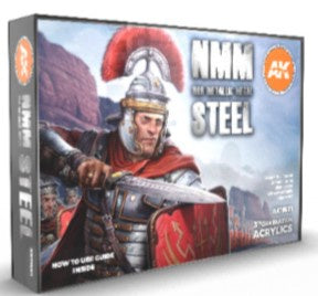 AK Interactive 3G Non Metallic Metal - Steel Set