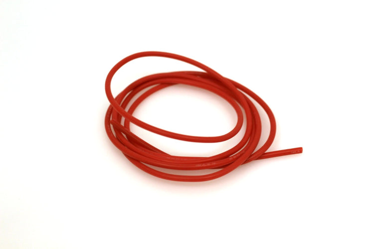 Racers Edge 18 Gauge Silicone Wire, 3' Red