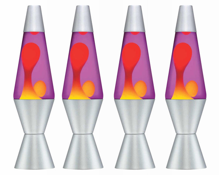Schylling LAVA® Lamp Box Set (Yellow/Purple/Silver) (4) (14.5")