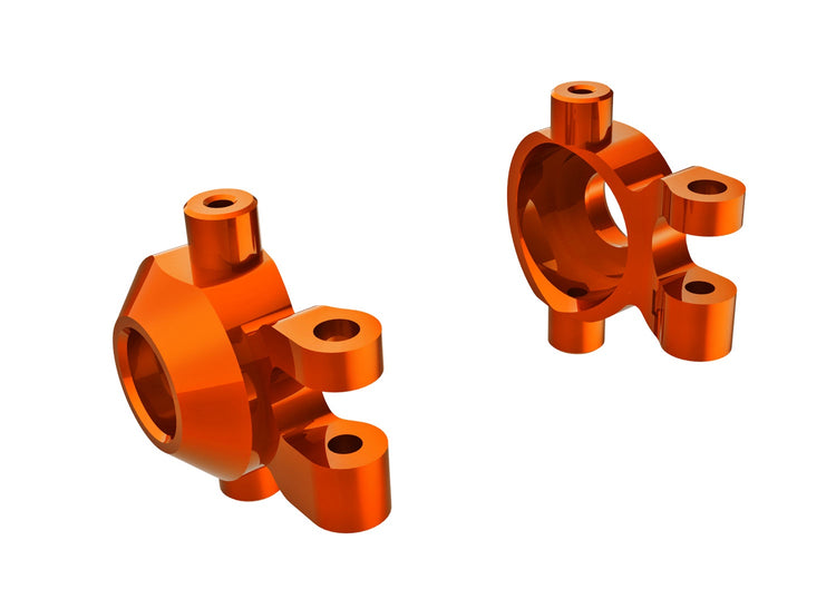 Traxxas Orange Aluminum Caster Blocks (L&R) TRA9737-ORNG