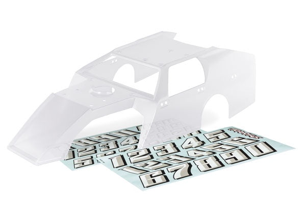 Traxxas Slash Modified Clear Clipless Body