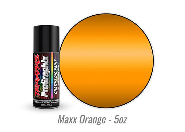 Traxxas Orange ProGraphix Paint (5 oz Spray Can)