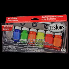Testors Enamel Paint Kit (Fluorescent)