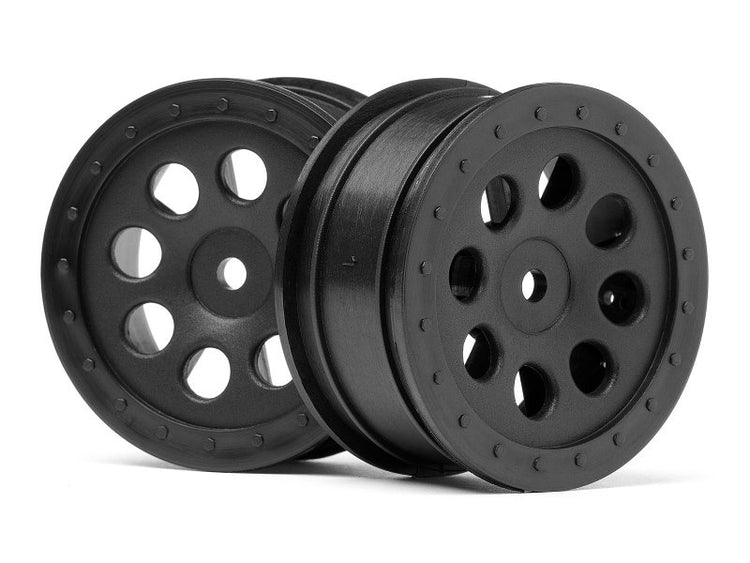HPI Racing ST-8 Wheel Black (0mm Offset/2pcs)