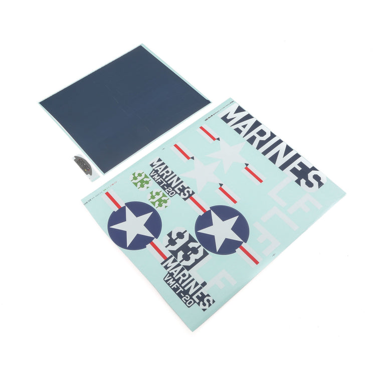 E-Flite Decal Sheet: F4U-4 1.2M-