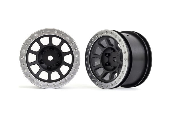 Traxxas Multi-Spoke 2.2" Graphite Gray Wheels (2)