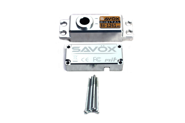 Savox Top & Bottom Servo Case w/ 4 Screws, for SV1261MG