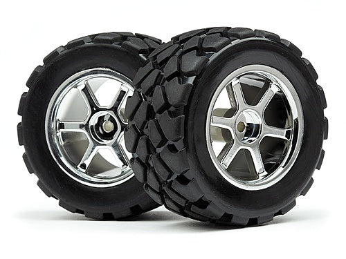 HPI Racing Mounted VT Tire/Wheel Set (4pcs) (Recon)