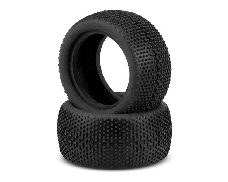 J Concepts Double Dee's V2 2.2" Rear Buggy Tires (2) (Green)