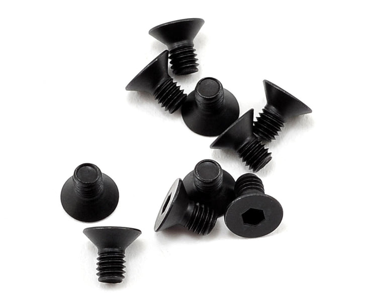 Yokomo 3x5mm Flat Head Hex Screw (10)