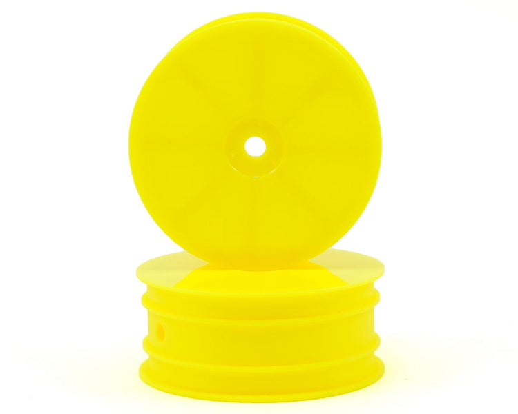 HB Racing D4 Evo3 2WD Front Buggy Wheels (2) (Yellow)