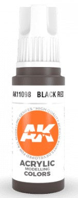 AK Interactive 3G Acrylic Black Red 17ml