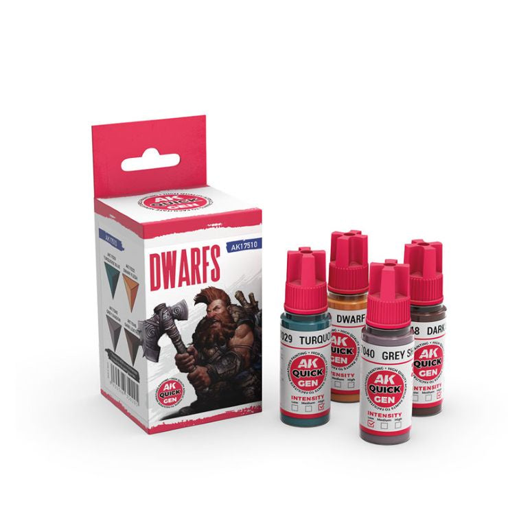 AK Interactive Quick Gen - Dwarfs (Set)