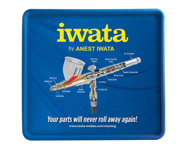 Iwata Raised Ridge Airbrush Cleaning Mat