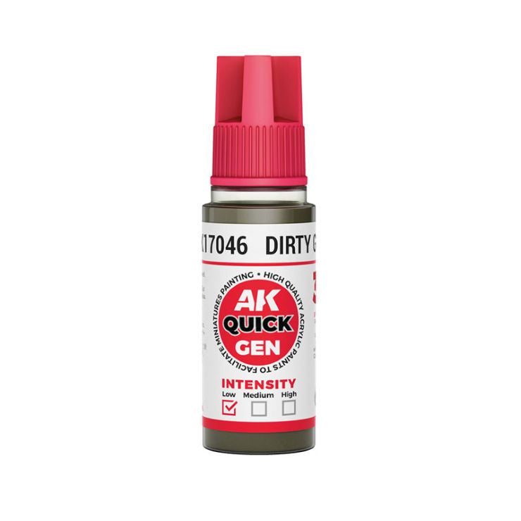 AK Interactive Quick Gen - Dirty Grey 18 ml