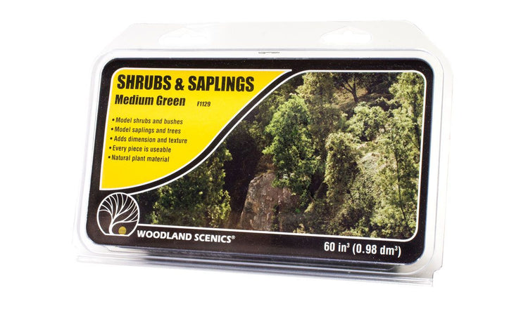 Woodland Scenics Shrubs & Saplings Medium Green
