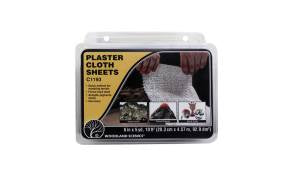 Woodland Scenics Plaster Cloth Sheets, 8" x 12" (30)