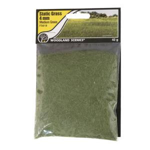 Woodland Scenics Medium Green Static Grass (4mm) (42g)
