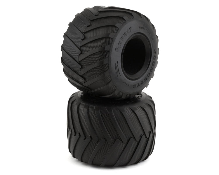 J Concepts Firestorm Runner 2.6" Monster Truck Tires (2) (Blue)