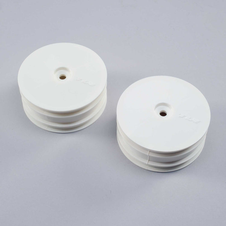 Team Losi Racing Front Wheel, White (2): 22X-4